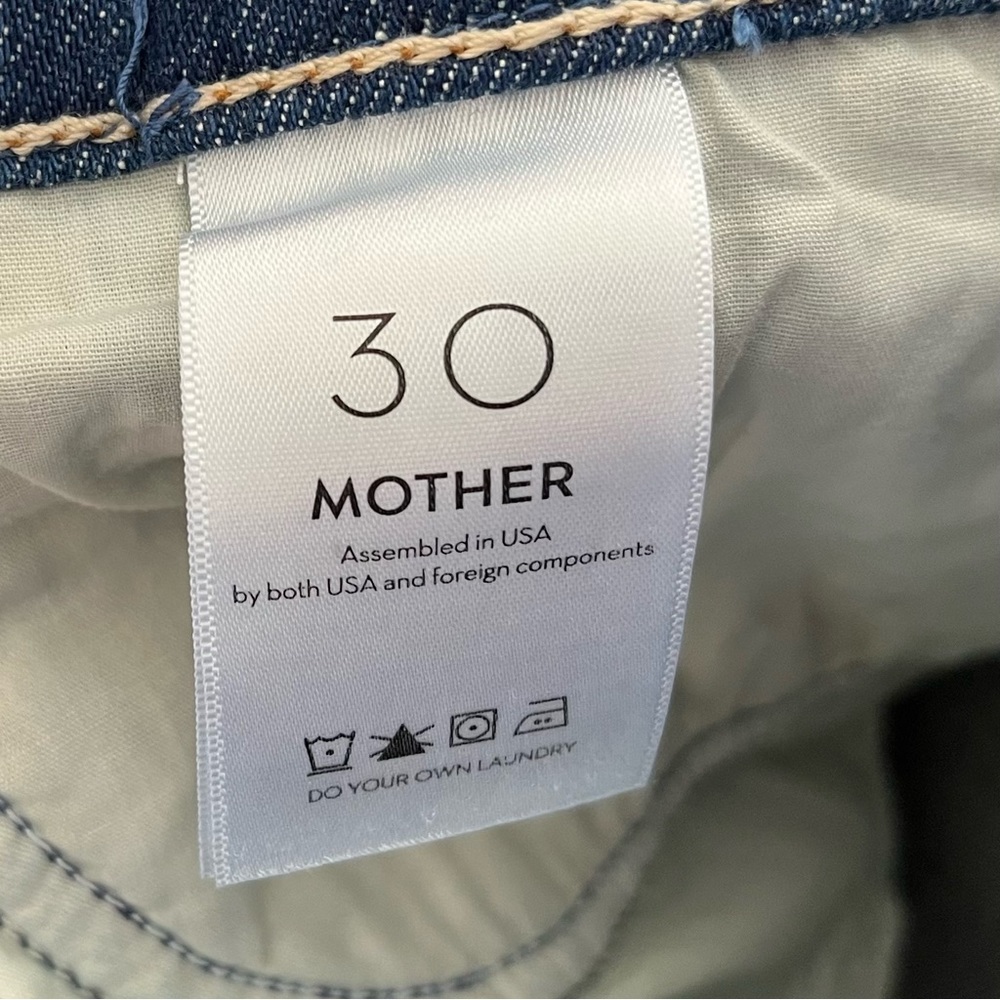 MOTHER NWT The Pinch Sneak Wash: Bad Reputation Size 30 Trendy Stylish - Picture 6 of 11